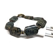 Украшения handmade. Livemaster - original item Depth Bracelet. Kambaba Jasper, accessories by Anna Chernykh. Handmade.