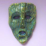 Для дома и интерьера handmade. Livemaster - original item Loki mask on the wall, Fantasy mask.. Handmade.