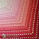  шаль вязаная ажурная крючком из хлопка. Шали. Knitted-stori. Ярмарка Мастеров.  Фото №5