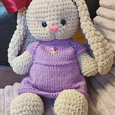 Куклы и игрушки ручной работы. Ярмарка Мастеров - ручная работа Зайка. Handmade.