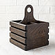 Order Universal stand made of dark oak small. Foksvudrus. Livemaster. . Utensils Фото №3