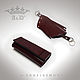 Ключница из кожи - Keyholder Bordo Fringe. Брелок. ACCESSORIES by ANGELDEMONS. Ярмарка Мастеров.  Фото №4