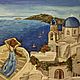 Санторини. Картины. Картины от Светланы с любовью. Интернет-магазин Ярмарка Мастеров.  Фото №2