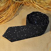 Стильный галстук Электро. Подарок на 23 февраля мужчине