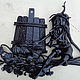 Баник - домовёнок кованый. Банные принадлежности. Сергей Макаров. Ярмарка Мастеров.  Фото №6