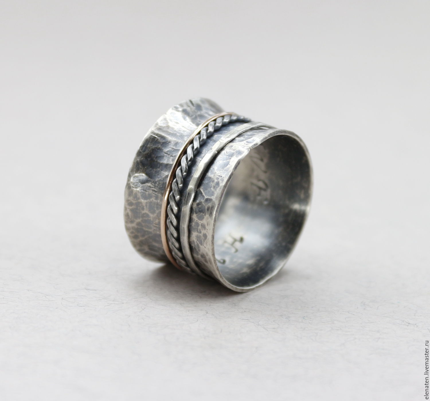 Кольцо серебро h1051