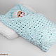 blankets for kids: Plush blanket for baby. Baby blankets. Knitwear shop Fairy Tale by Irina. My Livemaster. Фото №4