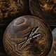A set of Wooden Saucers (6 PCs) 25 cm 100%#44, Plates, Novokuznetsk,  Фото №1