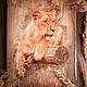 Panel 'Lioness' 30*42 cm, Panels, Nizhny Novgorod,  Фото №1