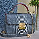 Funny Python leather handbag. Classic Bag. exotiqpython. Online shopping on My Livemaster.  Фото №2
