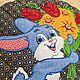 Hot water bottle for the kettle 'Bunny' potholder. Potholders. Naughty FancyWork (applique4you). Online shopping on My Livemaster.  Фото №2