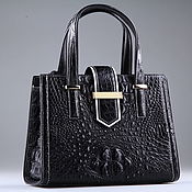 Сумки и аксессуары handmade. Livemaster - original item Women`s bag made of genuine Siamese crocodile leather IMA0785B1. Handmade.