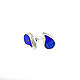 Drop EARRINGS with Lapis Lazuli. Earrings studs handmade. Stud earrings. ARIEL - MOSAIC. My Livemaster. Фото №5