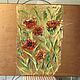 Painting scarlet poppies on a golden patali 'Luxury' 60h50h1,8 cm. Pictures. chuvstvo-pozitiva (chuvstvo-pozitiva). My Livemaster. Фото №4