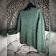 Свитер из мохера Хаки. Свитеры. Knitwork_room (Вязаные вещи в наличии и под заказ). Ярмарка Мастеров.  Фото №4