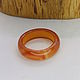 17.5 r-r Ring Carnelian Agate (NKSA175). Rings. Selberiya shop. My Livemaster. Фото №4