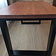 Custom made solid wood table. Tables. stolizmassiwa. Online shopping on My Livemaster.  Фото №2