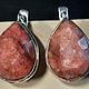 Серьги "Нежные" с Уральскими Рубинами(6 Ct). Серьги классические. Роберт Серебро 999.. Ярмарка Мастеров.  Фото №6