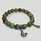 Bracelet with pendants of Jasper and coral ' well-Being and prosperity», Bead bracelet, Moscow,  Фото №1