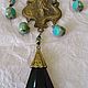 Vintage Czech necklace in the style of Art Nouveau. Vintage necklace. Antiki777. My Livemaster. Фото №6