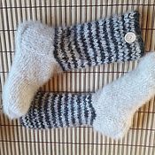 Аксессуары handmade. Livemaster - original item Socks made of dog down. Handmade.