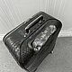 Suitcase made of genuine crocodile leather, in black. Suitcase. SHOES&BAGS. My Livemaster. Фото №4