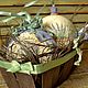 Дуэт новогодних игрушек "Лавандовый". Подвески. Ретро-дилижанс Ольги Украинцевой. Ярмарка Мастеров.  Фото №6