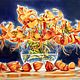 "Солнечный натюрморт с лилиями и физалисом", Картины, Санкт-Петербург,  Фото №1