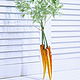Овощи Морковь 'Cooll Orange' из шелка, Растения, Нижний Новгород,  Фото №1