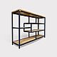 Loft-style console made of solid oak. Consoles. Custom furniture making U.LOFT. Online shopping on My Livemaster.  Фото №2