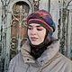 Стильная шапочка ,,Дульсинея". Шапки. ЕЛЕНА ВАУЛИНА. Ярмарка Мастеров.  Фото №15