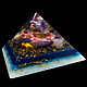 Orgonite pyramid with amethyst crystal, Pyramid, Chelyabinsk,  Фото №1