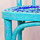 Retro Thonet chair turquoise. Chairs. Dizajn mebeli(Decormebel). Ярмарка Мастеров.  Фото №4