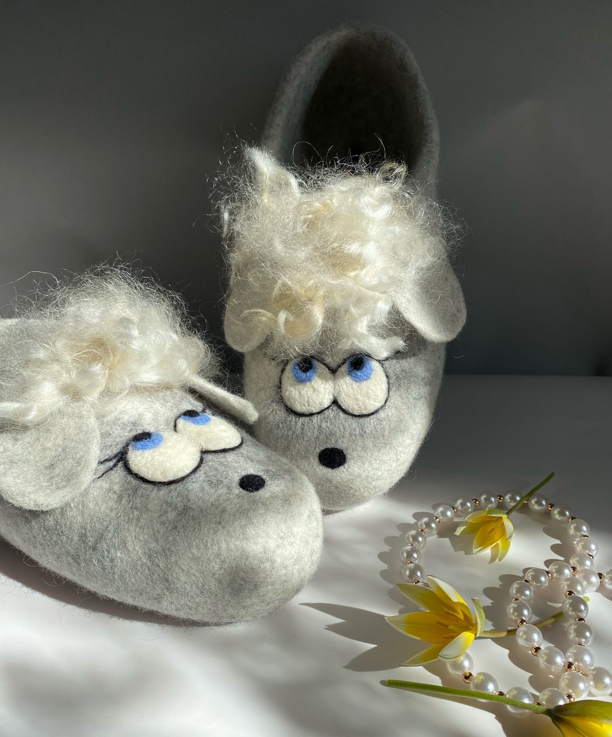 Двухслойные валяные тапочки. Валяние из шерсти. Мастер класс. Felting Ольга Архипова — Video | VK