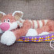Knitted toy Cat Bacon, Stuffed Toys, Tula,  Фото №1