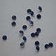 Sapphire hydrothermal circle 3.5, 3 and 2.5 mm, Cabochons, Moscow,  Фото №1