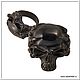 Men's Skull ring No. 7 steel. Ring. atelier666. Online shopping on My Livemaster.  Фото №2