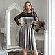 Dress ' Velvet charm'. Dresses. Designer clothing Olesya Masyutina. Online shopping on My Livemaster.  Фото №2
