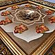 КАРТИНА ФЕН-ШУЙ "Лотос и 9 золотых рыбок". Картина фэншуй. Svetlana Voronovskaya 'Cash_Decor'. Ярмарка Мастеров.  Фото №4