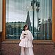 Фатиновое мини платье Lilou со шлейфом цвета темный айвори. Платья. OLYA WHITE. Ярмарка Мастеров.  Фото №5