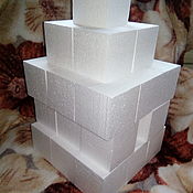 Материалы для творчества handmade. Livemaster - original item Cube 14 cm foam. Handmade.