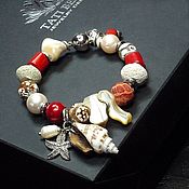 Украшения handmade. Livemaster - original item Bracelet made of natural stones 