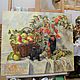 Order Cape gooseberries, apples, elephant. Oil on canvas, 60h70 cm. Tatiana Chepkasova. Livemaster. . Pictures Фото №3