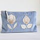 Copy of Cosmetic bag with handle. Large cosmetic bag with embroidery. Beauticians. Sumki i Ryukzaki FlorDeco.bag. Интернет-магазин Ярмарка Мастеров.  Фото №2