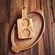 Лодочка из дерева. Подача блюд. Сервировка стола. Блюдо. Wood apple decor. Ярмарка Мастеров.  Фото №7
