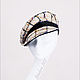 Order Chanel Style. The most beautiful tweed cap with velvet. Elena Ushakova. Livemaster. . Caps1 Фото №3