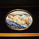 Enamel miniature sleeping nude "Serebriakova. Z. E. Vintage paintings. GALANI. My Livemaster. Фото №4