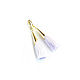 Order Earring of the brush 'In lilac tones' long drop earrings tassels. Irina Moro. Livemaster. . Tassel earrings Фото №3