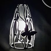 Для дома и интерьера handmade. Livemaster - original item Wrought iron wall lamp 