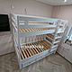 Двухъярусная кровать из массива. Кровати. Krovatkivika. Интернет-магазин Ярмарка Мастеров.  Фото №2